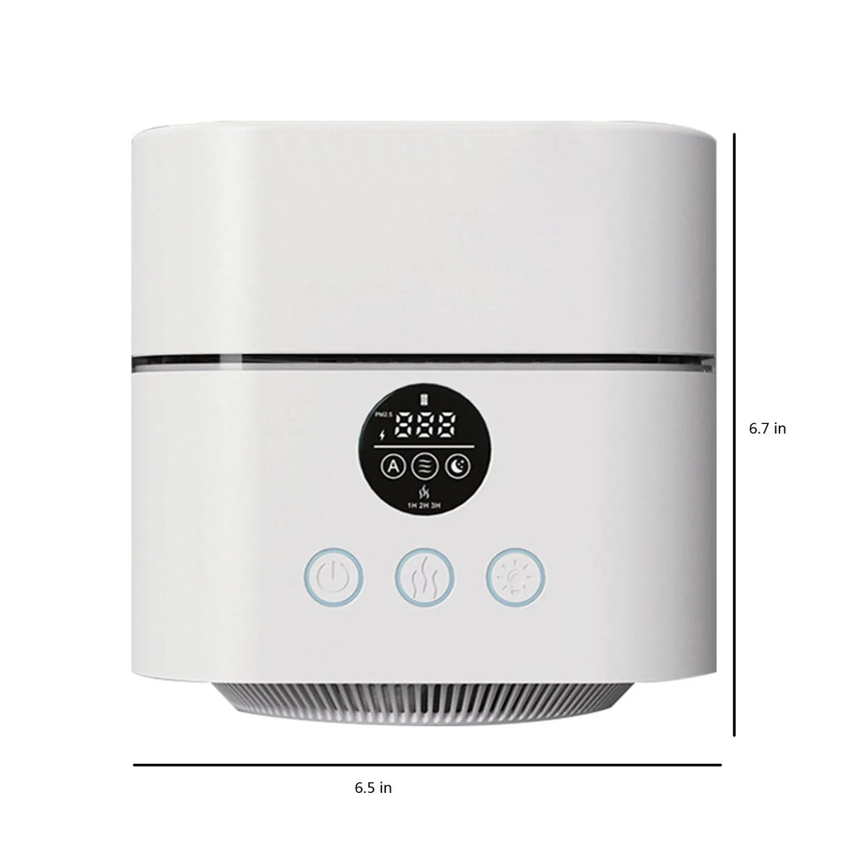 Purifier For Home Bedroom Portable Purifier Desktop  Cleaner | Humidifier | Aroma Diffuser With Color Night Light Humidifiers For Home Small Humidifier