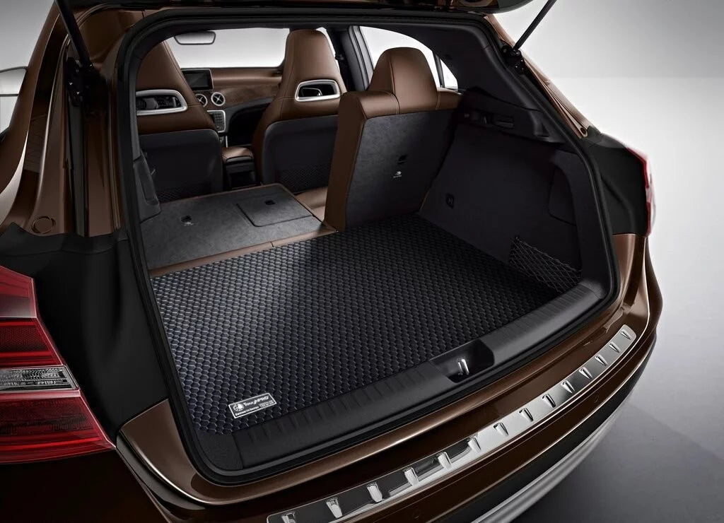 ToughPRO - Trunk Mat Compatible with  Camry - All Weather Heavy Duty (Made in ) - Black Rubber - 2013