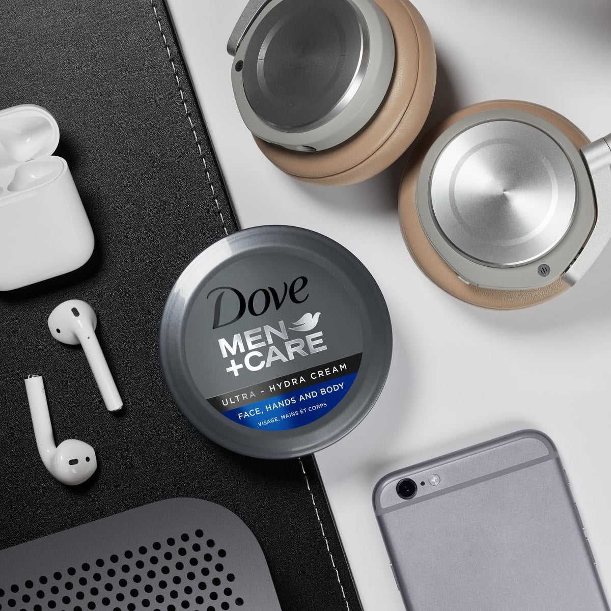 Dove Men+Care Ultra Hydra Cream Lotion, 3-In-1 Advanced Skin Care For Men, Face Cream, Hand Cream, And Body Lotion For Extremely Dry Skin, All Skin Types, 5.07 Fl Oz (Pack Of 12)