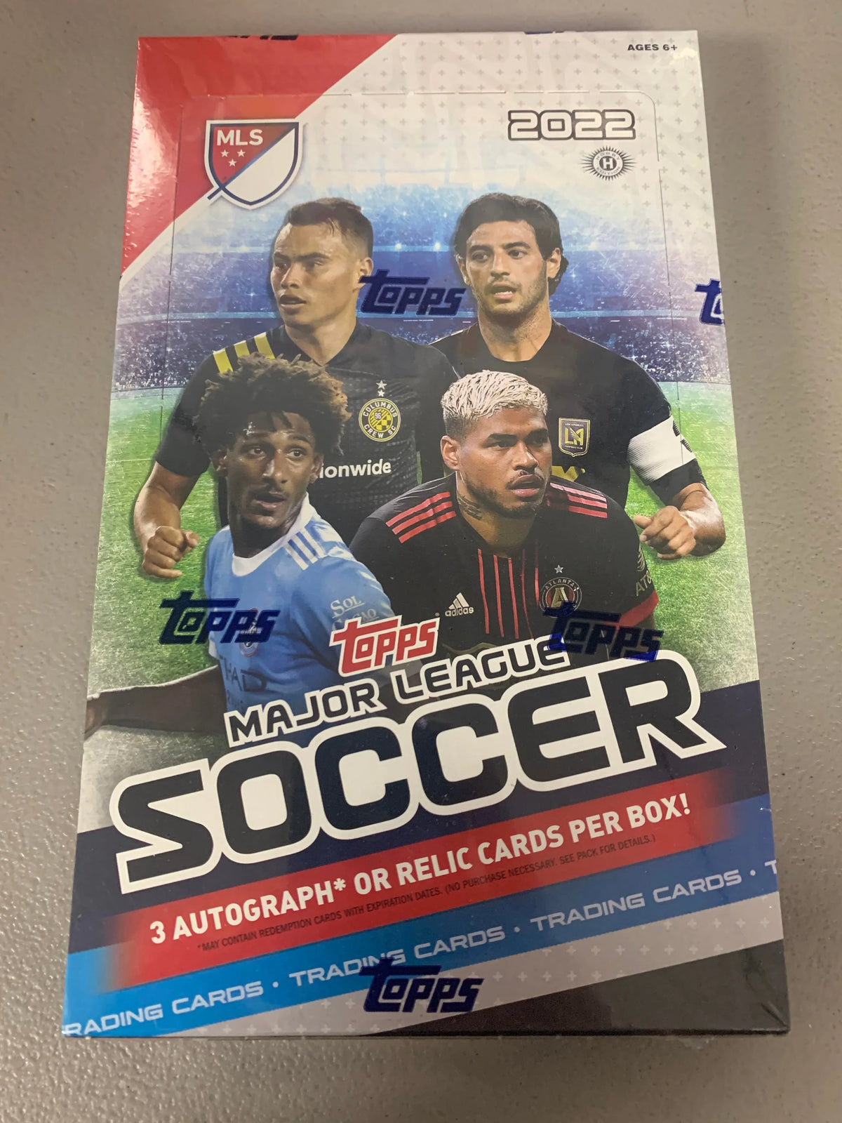 Topps Major League Soccer 2022 Hobby Box