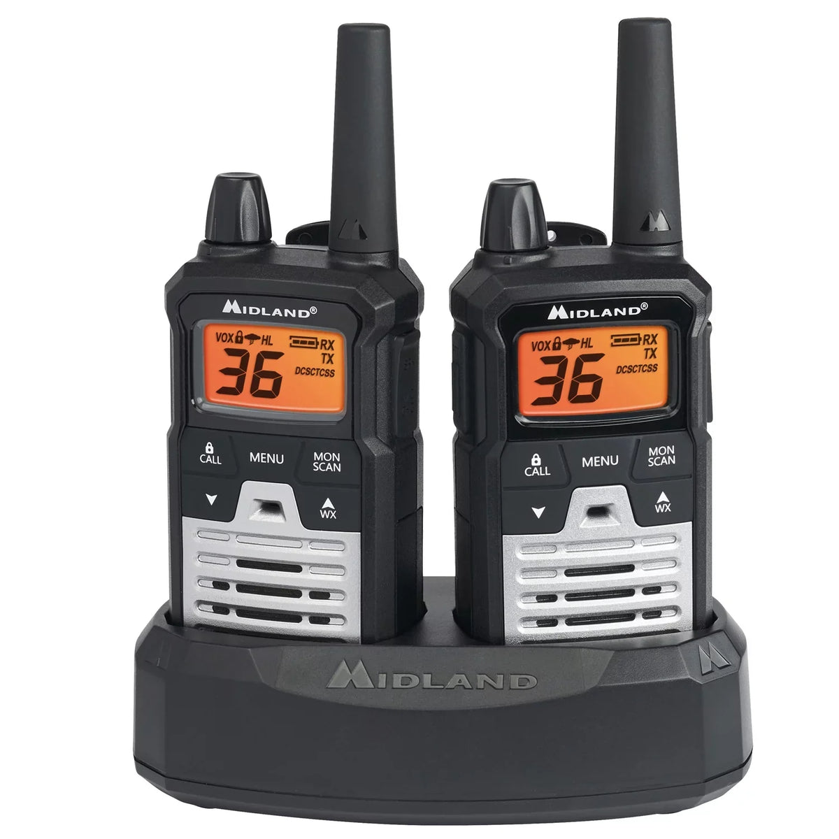 Midland T290VP4 X-  Long Range Walkie Talkie - Two Way Radio with  Weather Scan + Alert and 121 Privacy Codes