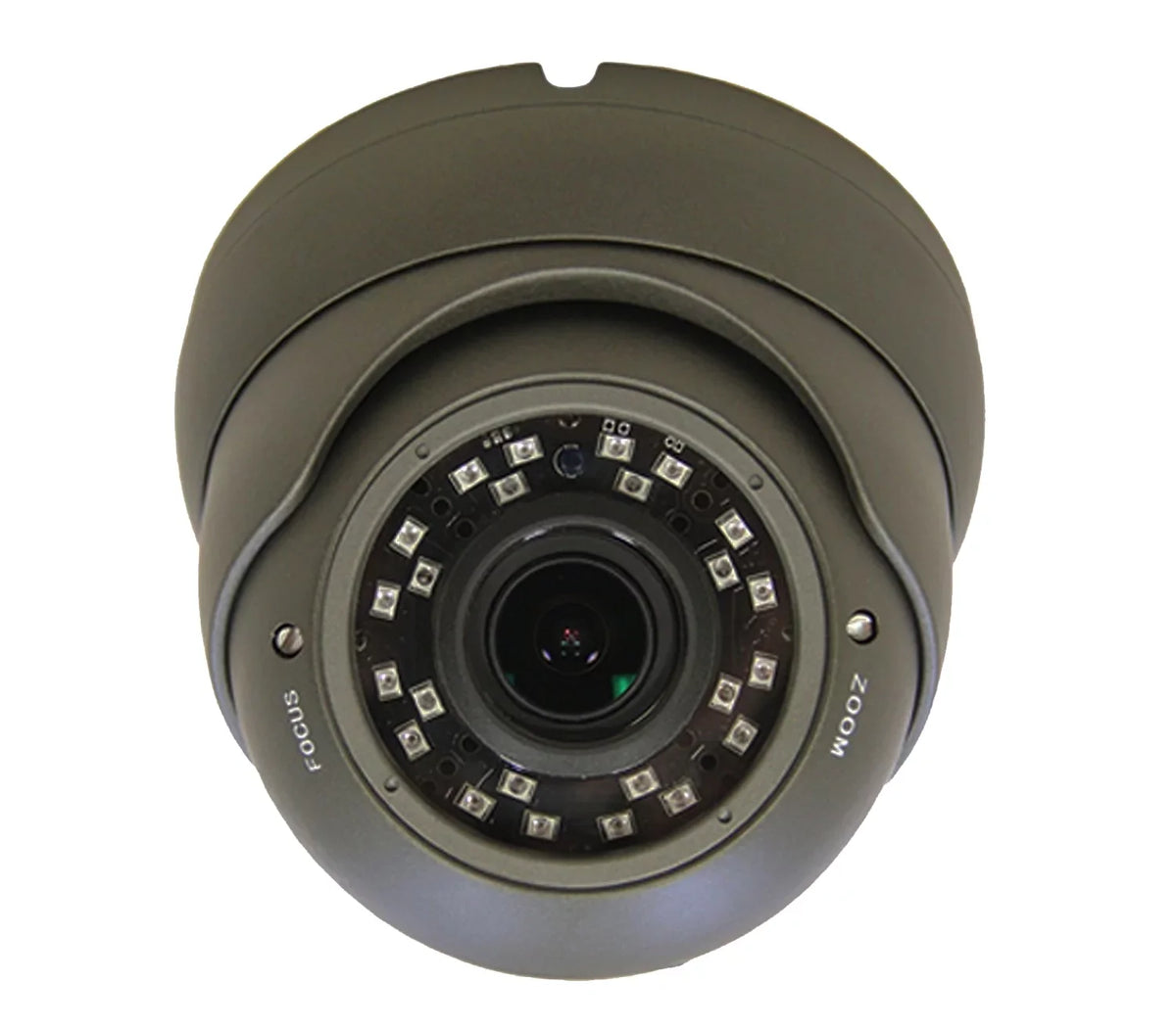 101AV Security Dome Camera 1080P True Full- 4  1(, , , ) 2.8-12mm Variable Focus Lens  2.4Megapixel  Image Sensor  In/Outdoor   Camera (Charcoal)