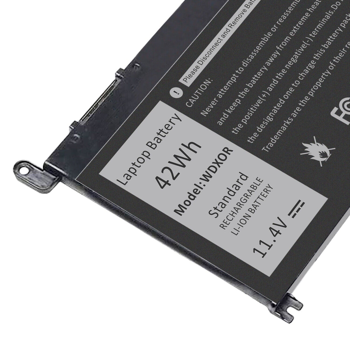 3-Cell 42Wh  WDX0R Battery for Dell Latitude 3180 3190 3300 3379 3380 3390