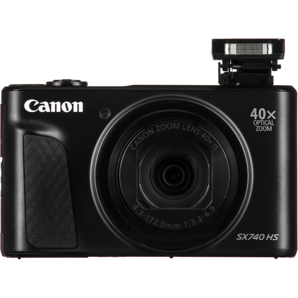 Canon PowerShot SX740  20.3MP Digital Camera Black with 64GB Memory card