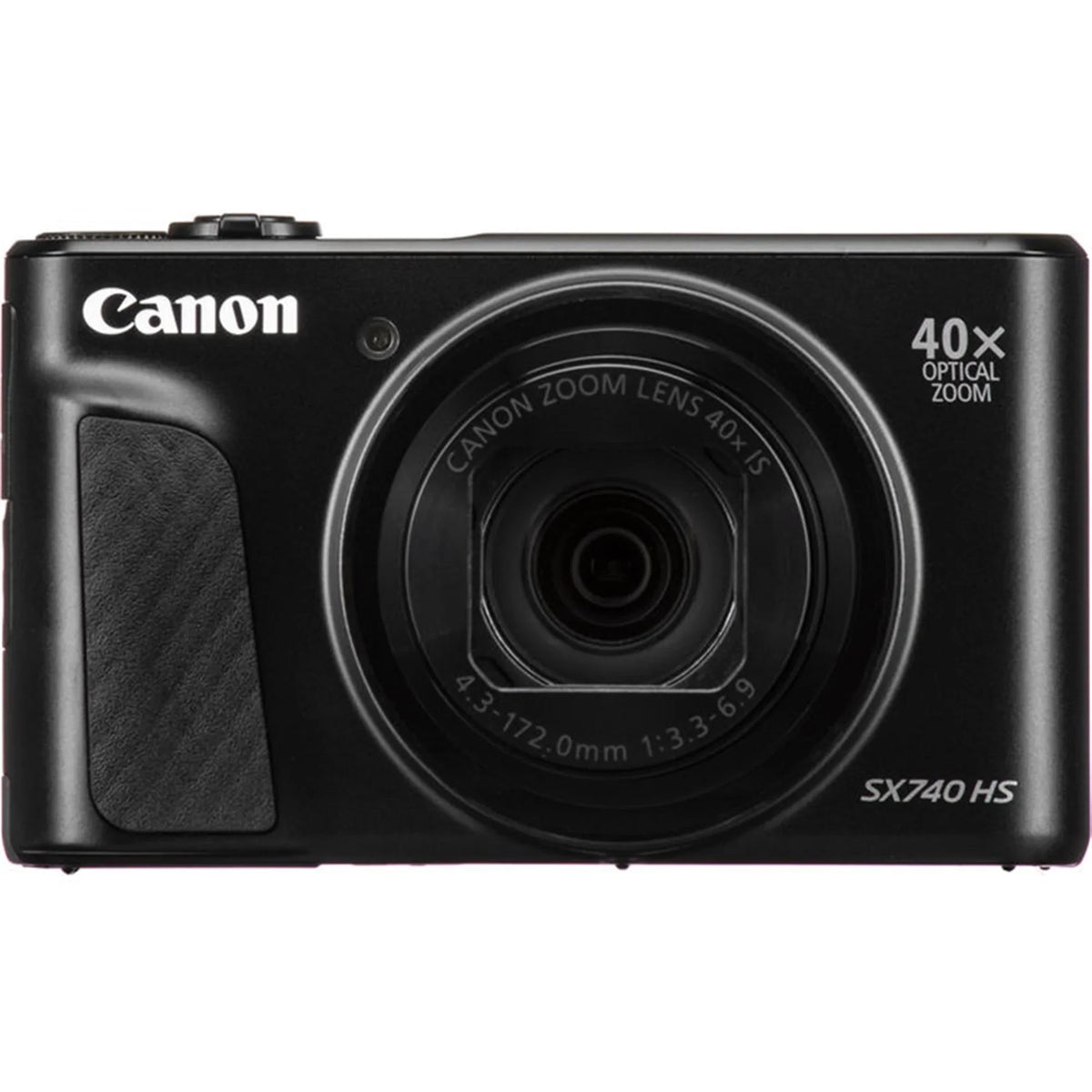 Canon PowerShot SX740  20.3MP Digital Camera Black with 64GB Memory card