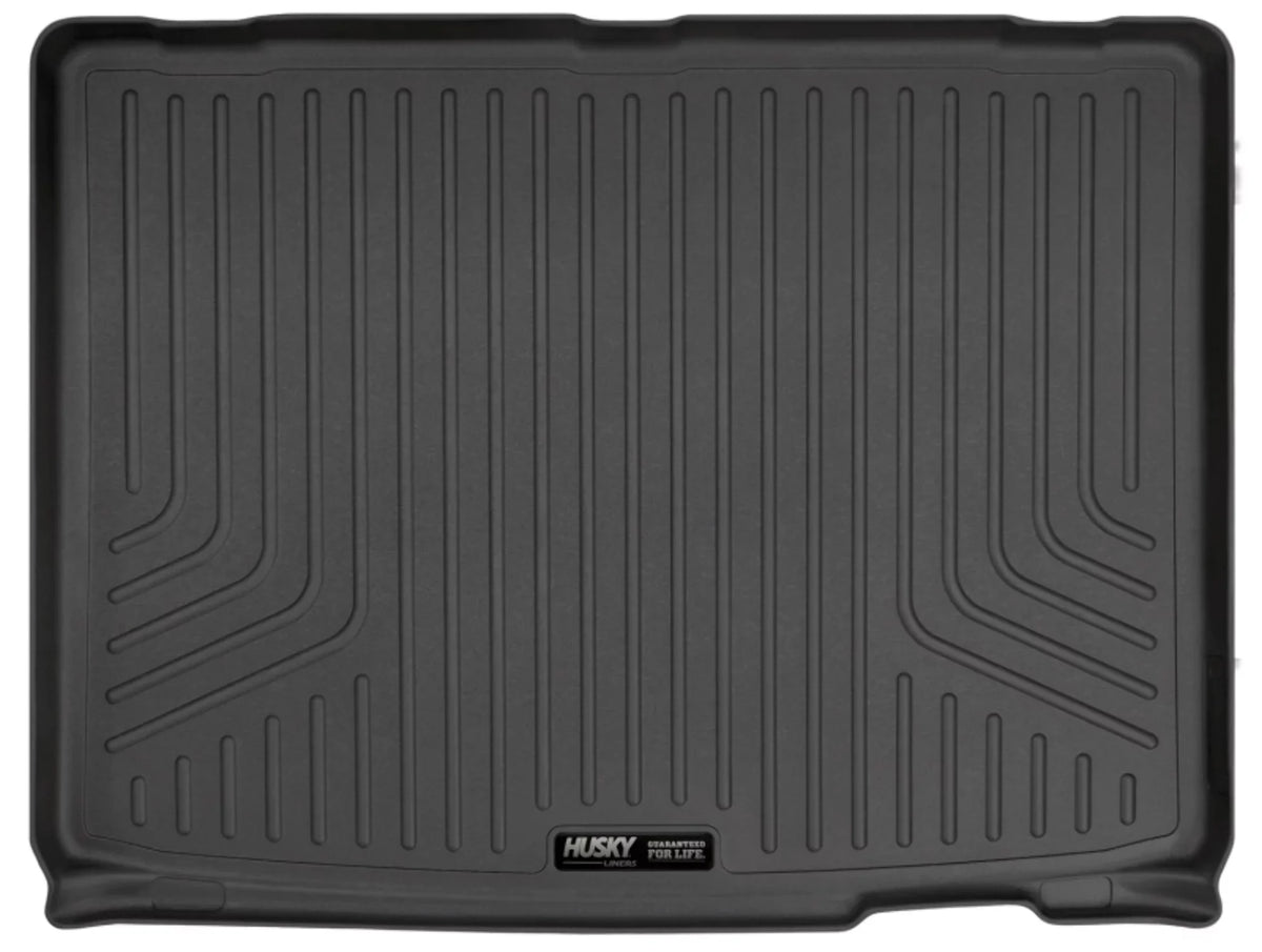 Husky by RealTruck Weatherbeater Series Cargo Liner Black Compatible with 07-12 Chevrolet Tahoe/07-12  Yukon; w/ or w/o 3rd row Seat