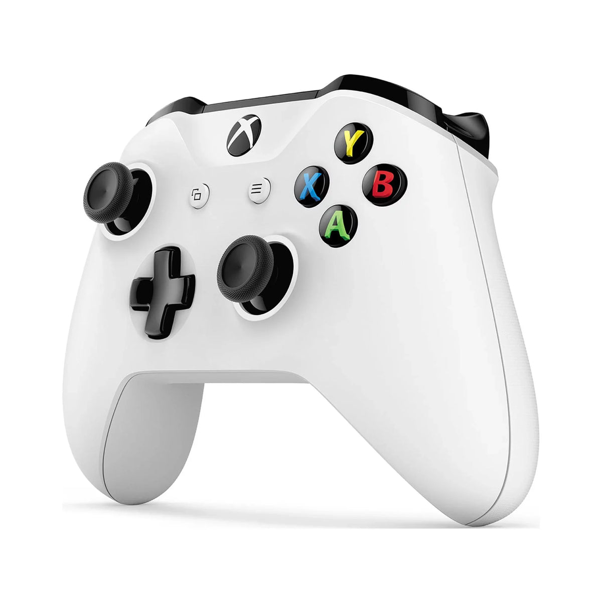 Restored Microsoft Xbox One S 500GB Console White Slim (Refurbished)
