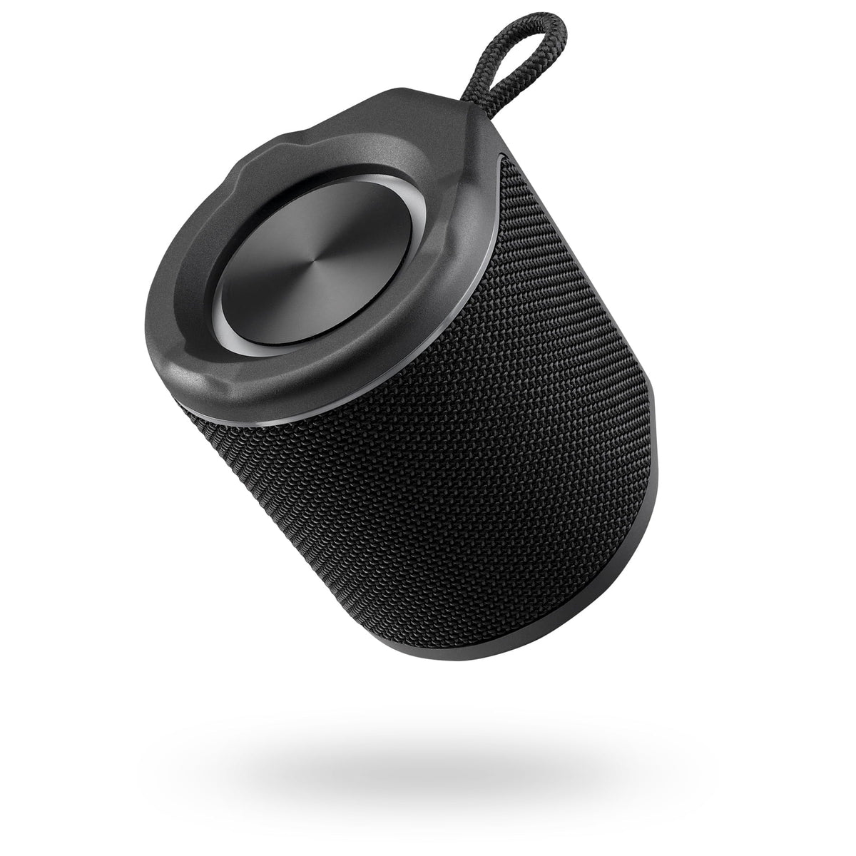 iLive Light up Bluetooth Wireless Waterproof Fabric Speaker, ISBW103B, Black