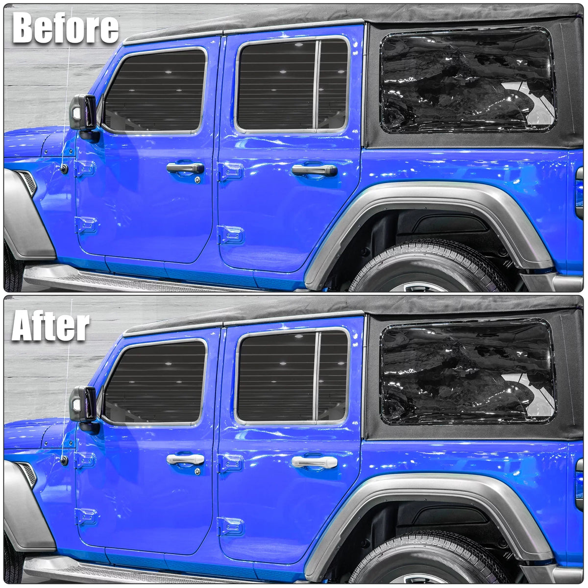 Silver Tone Door Handle Trim Cover Kit and Tailgate Handle Cover for Jeep Wrangler    2 & 4 Doors 2018-2021