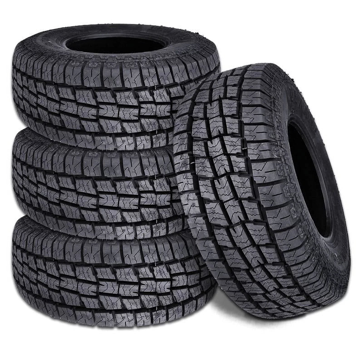 Set of 4 Lionhart Lionclaw ATX2 265/65R17 112T 600AA All Terrain Tires For Truck/ LHSTATX1765010 / 265/65/17 / 2656517 Fits: 2005-15 Toyota Tacoma Pre Runner, 2000-06 Toyota Tundra Limited