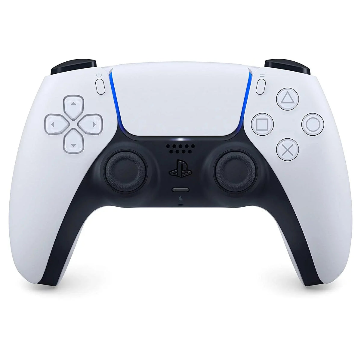 Sony Playstation 5 Disc Version (Sony PS5 Disc) with White Extra Controller,  The Show 21 and Microfiber Cleaning Cloth Bundle
