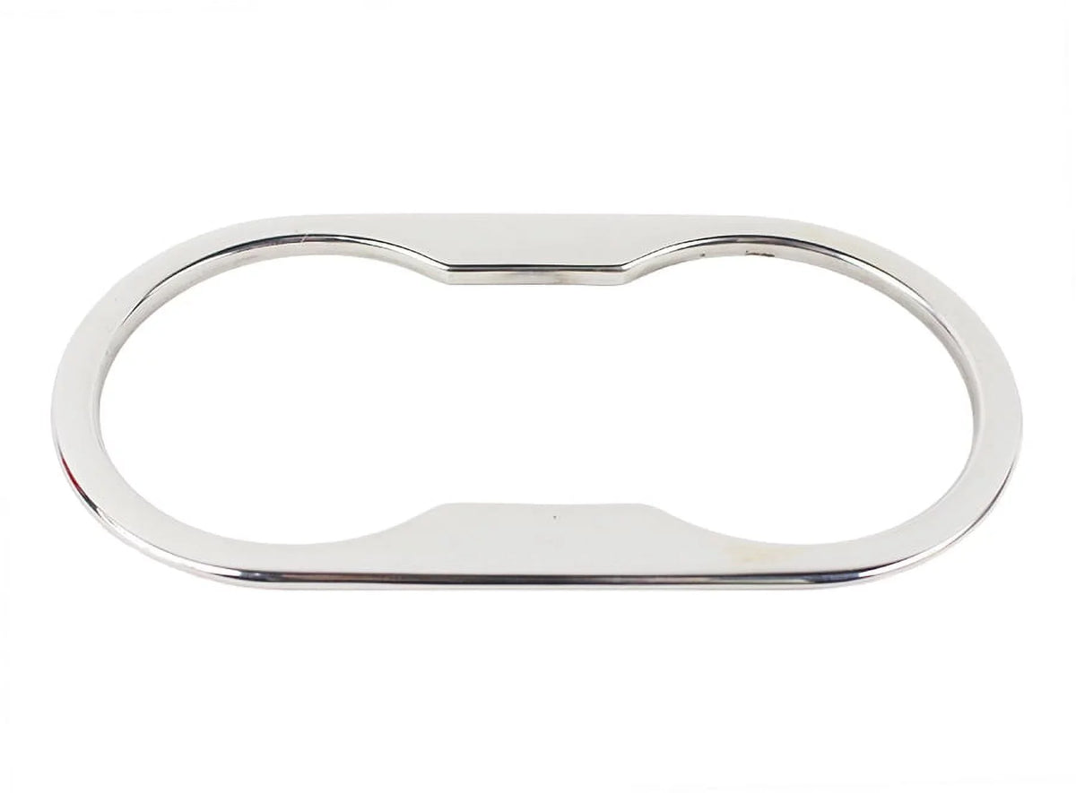 Kentrol  30002 Jeep Wrangler  - 2007-10 Cup Holder Bezel Polished Stainless Steel