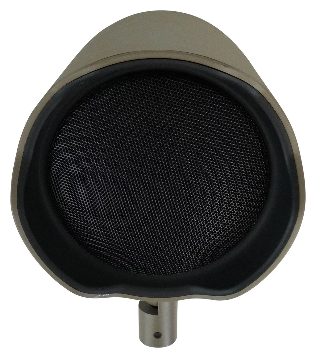 4  GSF6- 6.5" Landscape Ground Stake/Wall Mount 70v Commercial Speakers+Amp
