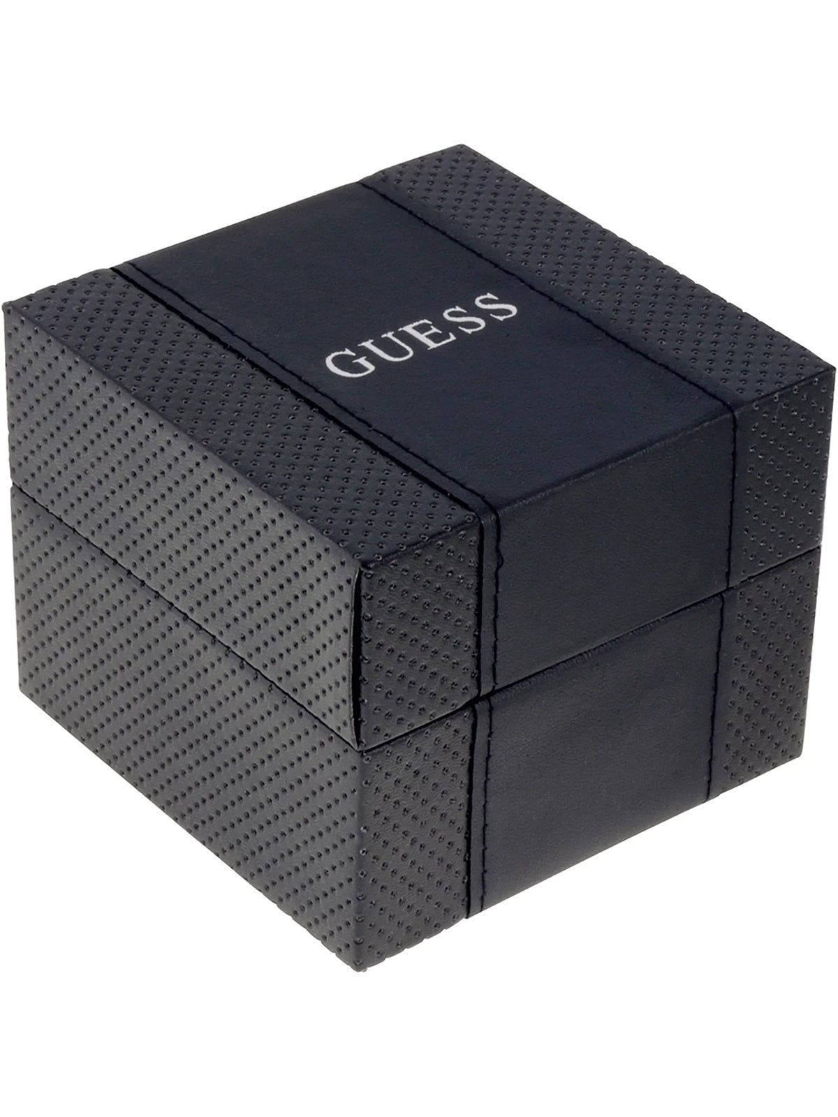 Guess Men's W0076G4, Chronograph,Rose gold tone,dark dial,stainless steel case,leather strap,date,50m