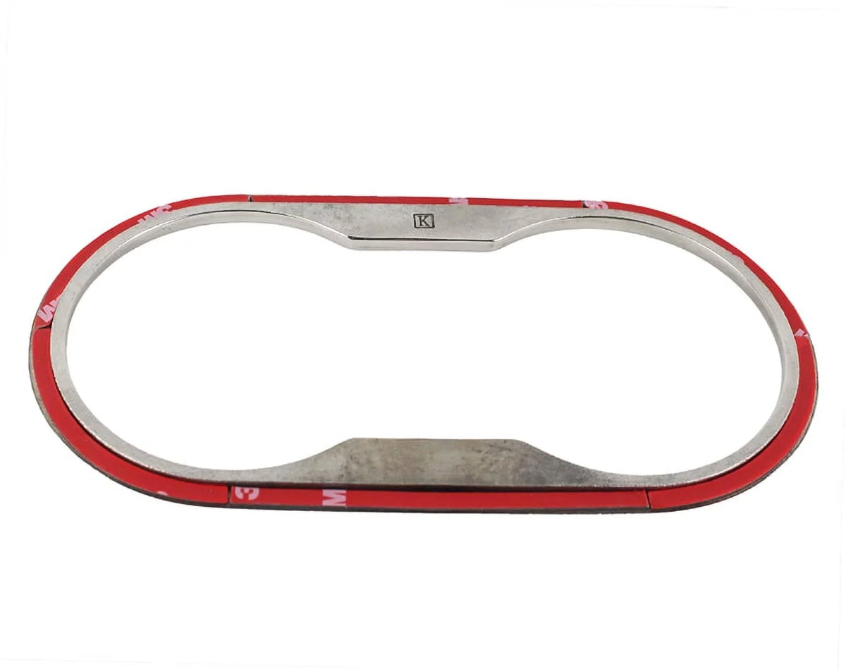 Kentrol  30002 Jeep Wrangler  - 2007-10 Cup Holder Bezel Polished Stainless Steel