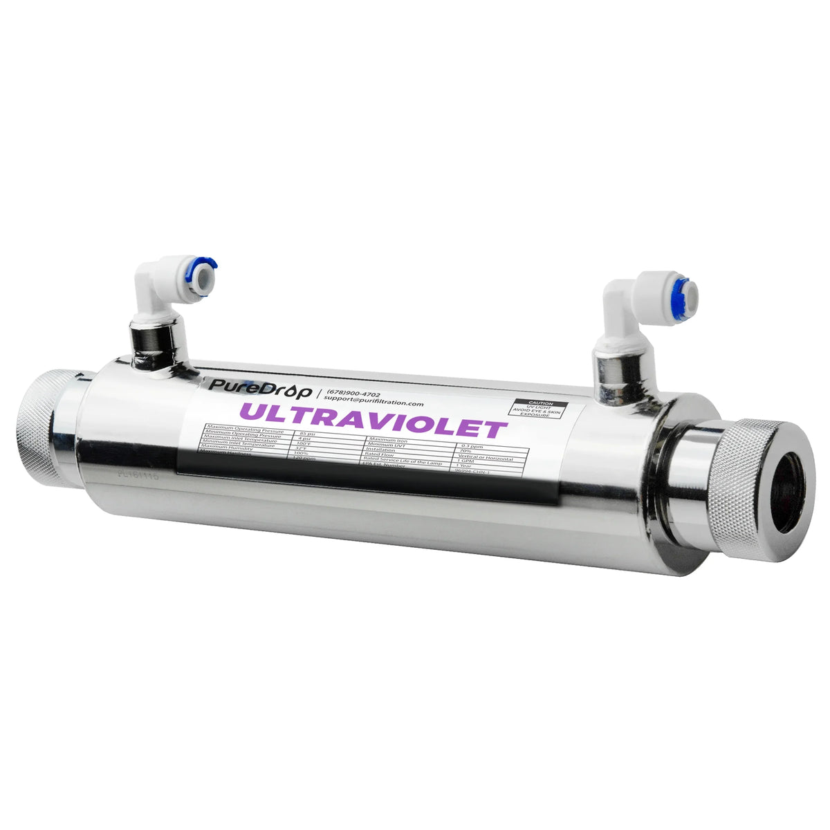 PureDrop  Light Water Disinfection System With Smart Flow Sensor Switch