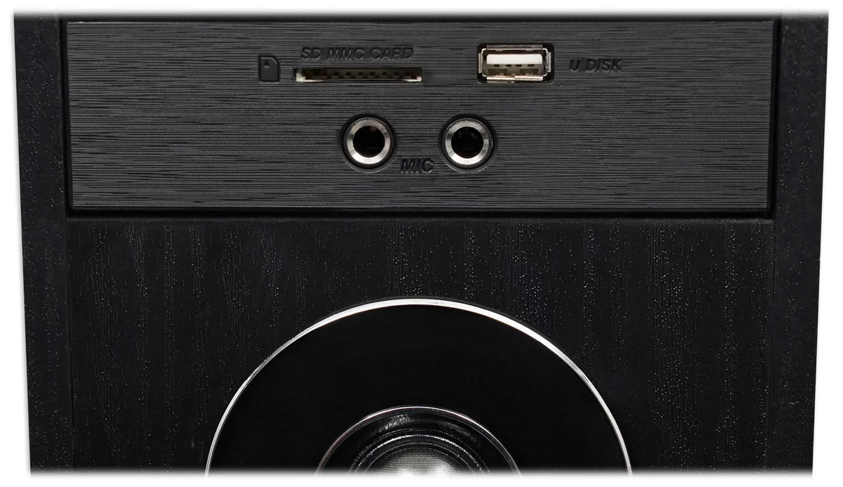 Audio Technica -3212/C710DE2 Wireless Handheld Mic+Tower Home Theater Speaker