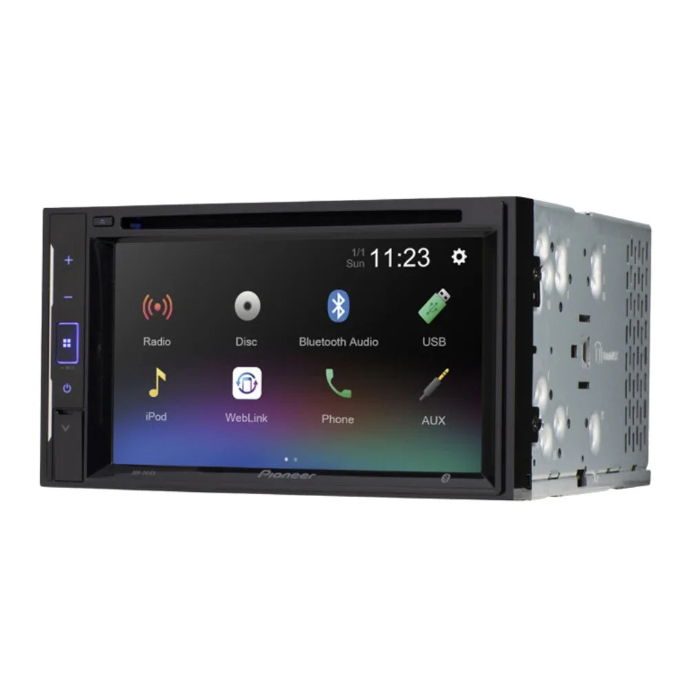 KIT2533 Bundle With Pioneer Multimedia  Car Stereo Installation Kit with Receiver - For 2007-2010 Ford Expedition / Bluetooth Touchscreen, Backup Camera, Double Din Dash Kit (5Item)