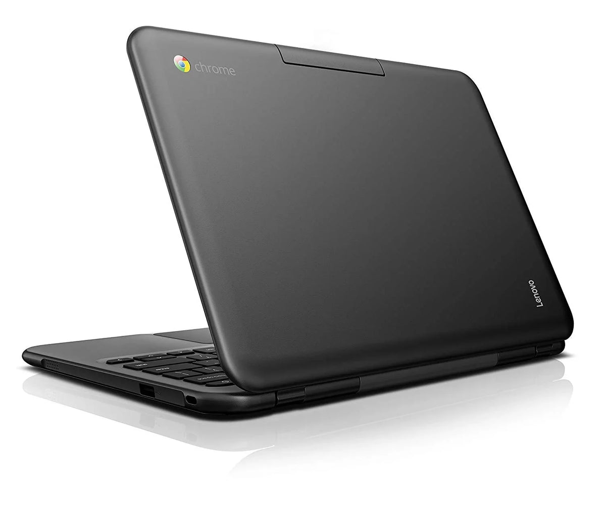 Restored Lenovo Chromebook N22 80SF Series 4GB 16GB  11.6" Display in Black (Refurbished)