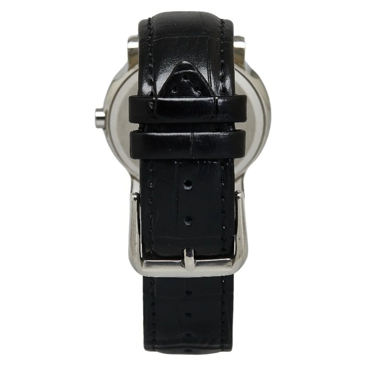 Pre-Owned  Solotempo Leather (non-original) Watch ST35S Quartz Black Dial Stainless Steel Women's (Good)