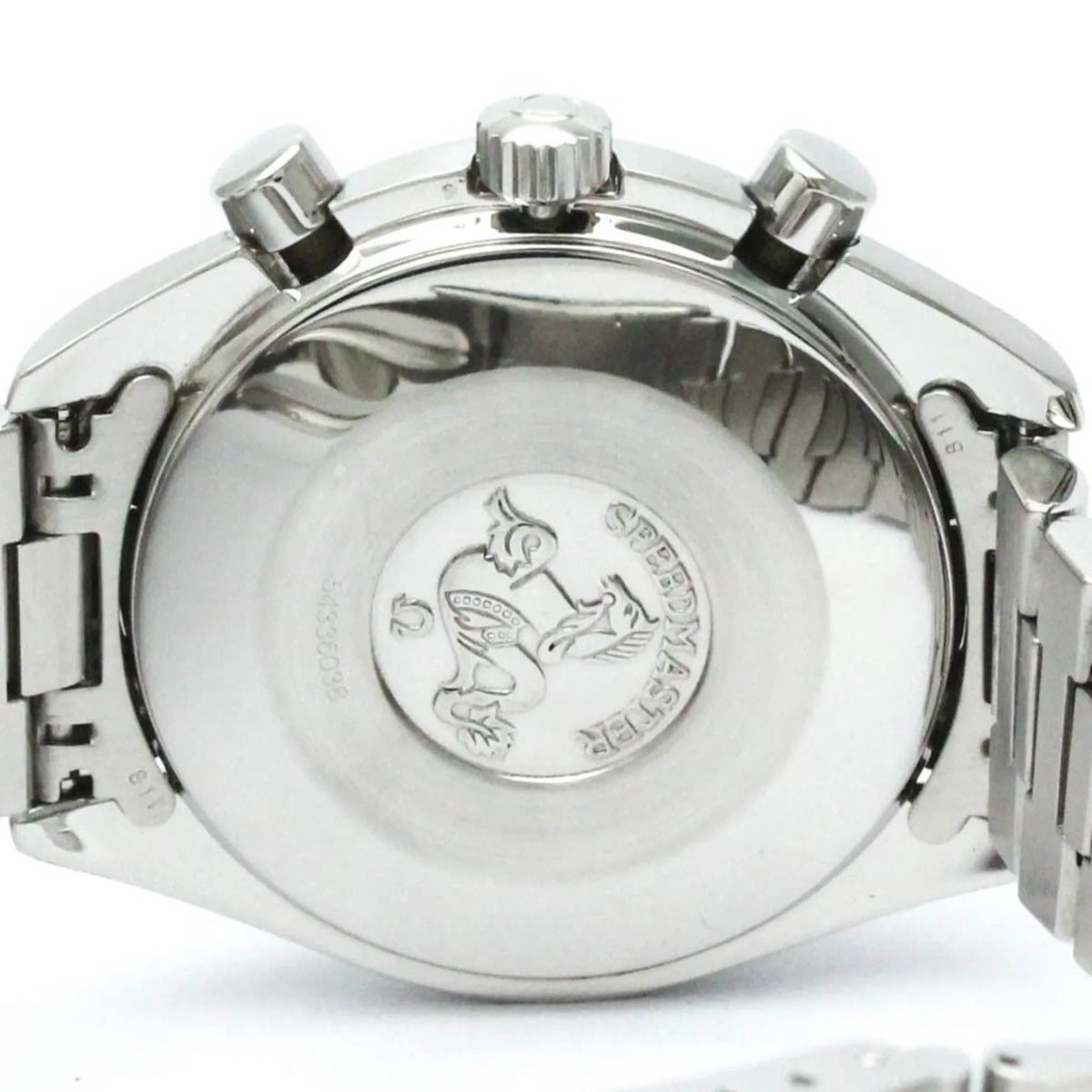 Pre-Owned Polished  Speedmaster Automatic Steel Mens Watch 3510.50 BF566331 (Good)