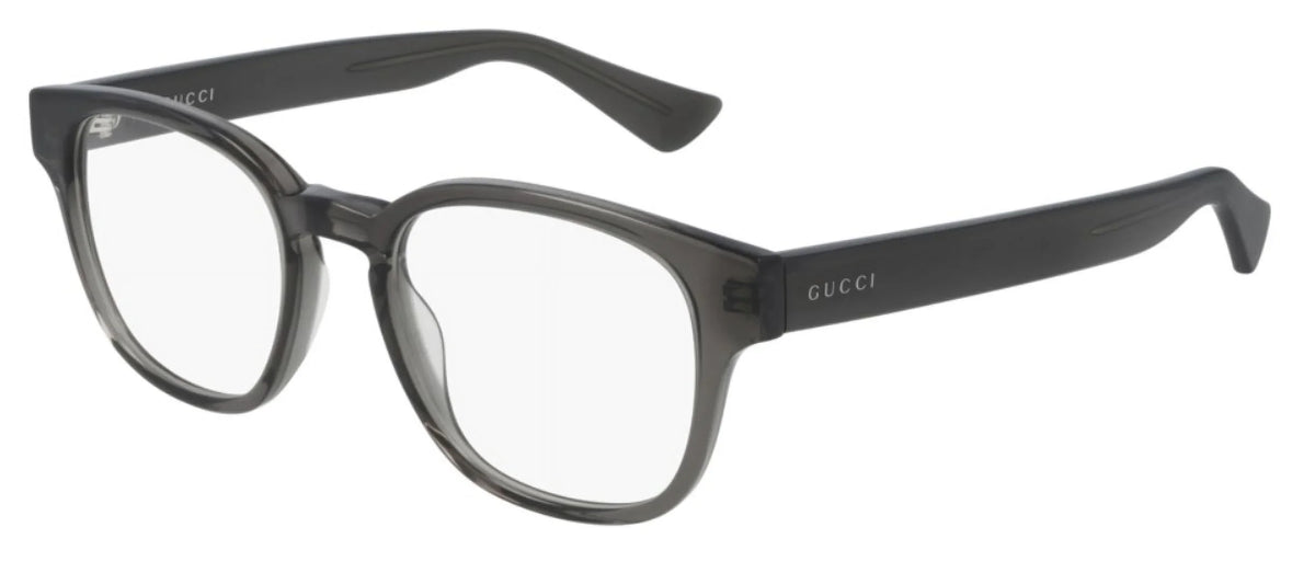 GG0927O 004 Rectangular Square Grey Shiny Demo Lens 49 mm Men's Eyeglasses