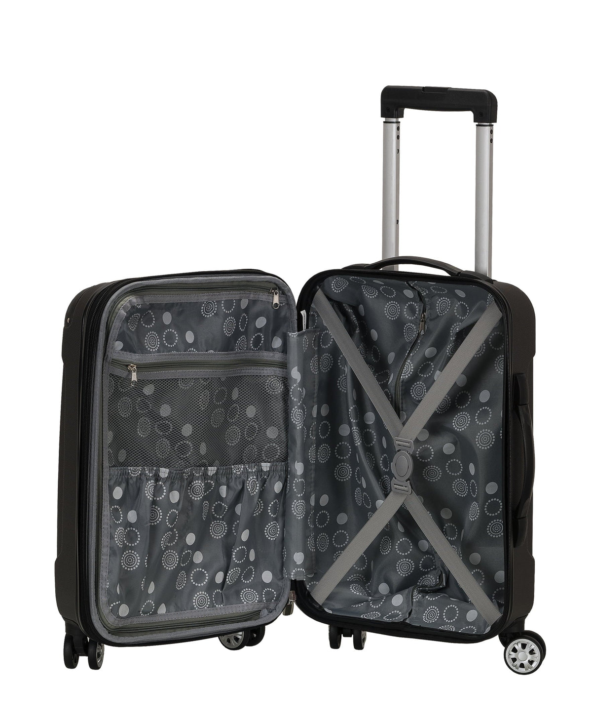 Rockland Luggage Sonic 20" Hardside  Expandable Carry On F1901