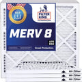 Filter King 9x38x1 Air Filter | 4- |  8  Pleated A/C Furnace Filters |    | Actual Size: 9 x 38 x .75"