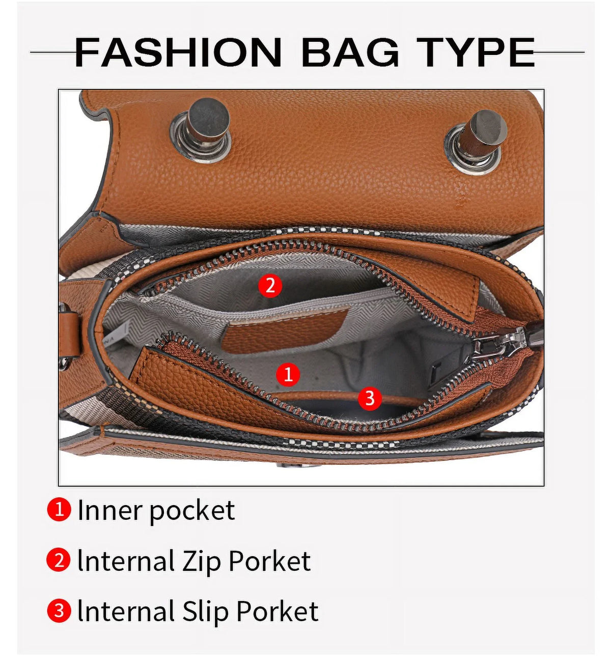 Aidrani   New Women's One Shoulder Crossbody Bag Canvas with Cowhide Saddle Bag