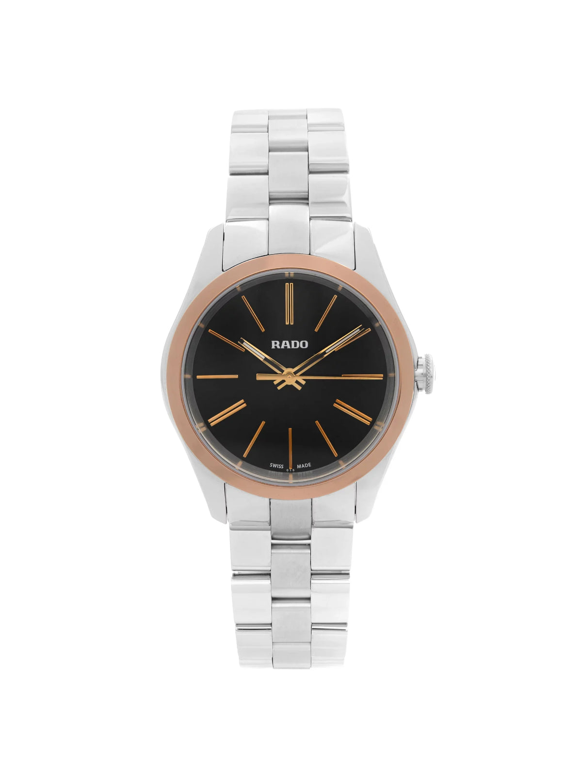 Rado Hyperchrome 31mm Stainless Steel Black Dial Quartz Ladies Watch R32976163