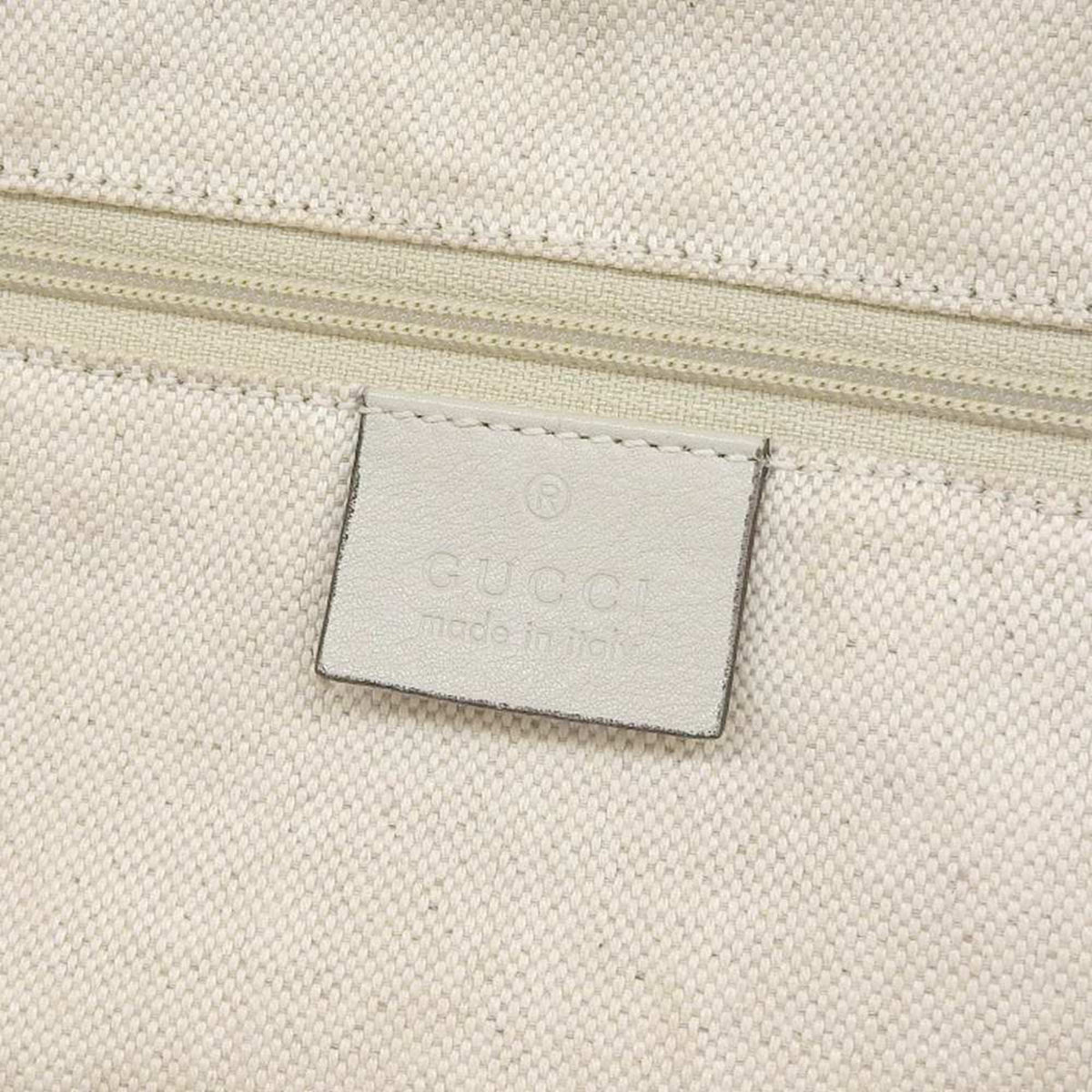Pre-Owned Gucci  handbag tote bag  canvas leather beige 223974 506631 (Good)