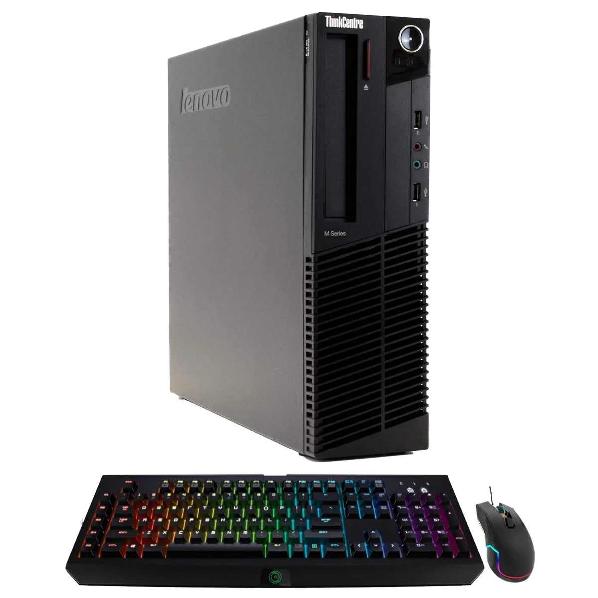 Lenovo M92P Desktop Computer  - Intel Quad-Core i5, 500GB , 16GB DDR3 , Windows 11 Pro, , ,  Keyboard and Mouse (Used - Like New)