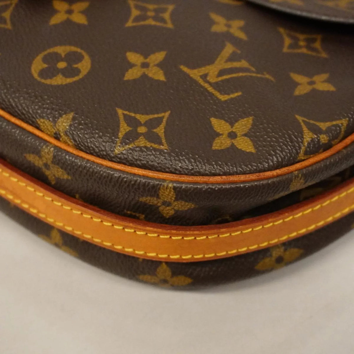 Pre-Owned Louis Vuitton Shoulder Bag Monogram Jeune Fille  M51226 Brown Ladies (Good)