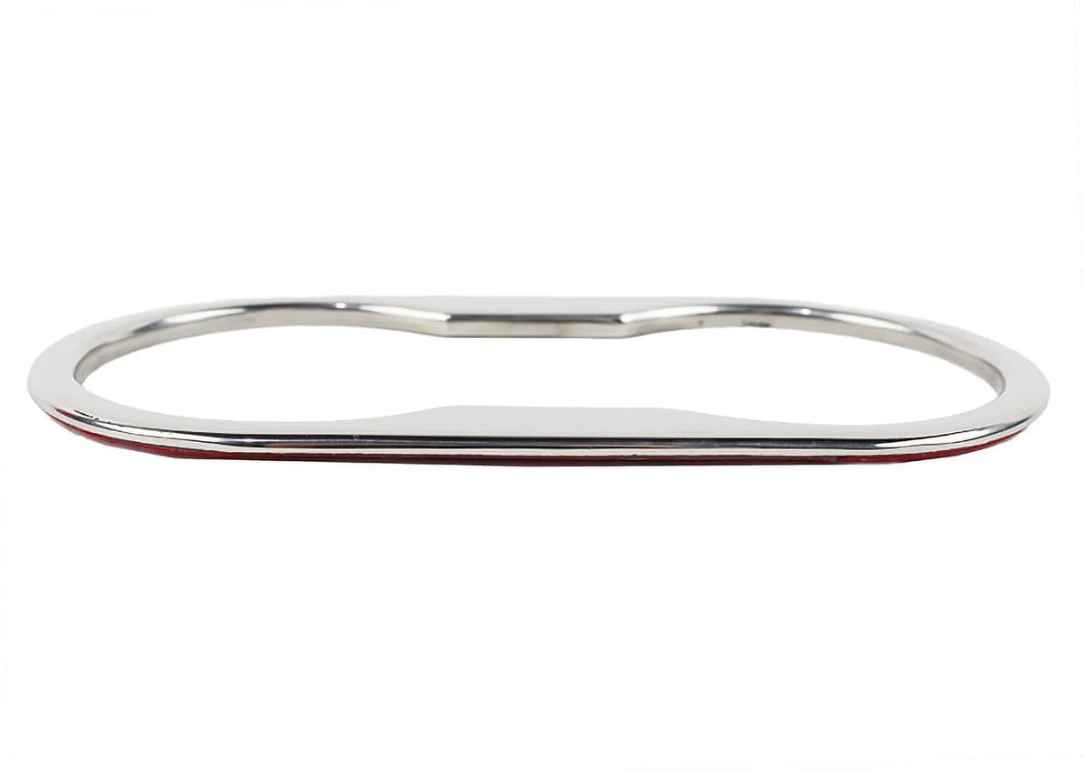 Kentrol  30002 Jeep Wrangler  - 2007-10 Cup Holder Bezel Polished Stainless Steel