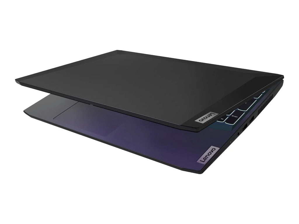 Lenovo IdeaPad Gaming 3 15ACH6 82K2 - 180-degree hinge design -  Ryzen 7 - 5800H / up to 4.4 GHz - Win 11 Home -   3050  - 16   - 512   NVMe - 15.6"  1920 x 1080 (Full ) @ 120 Hz - 802.11a/b/g/n/ac/ax - shadow black - kbd:
