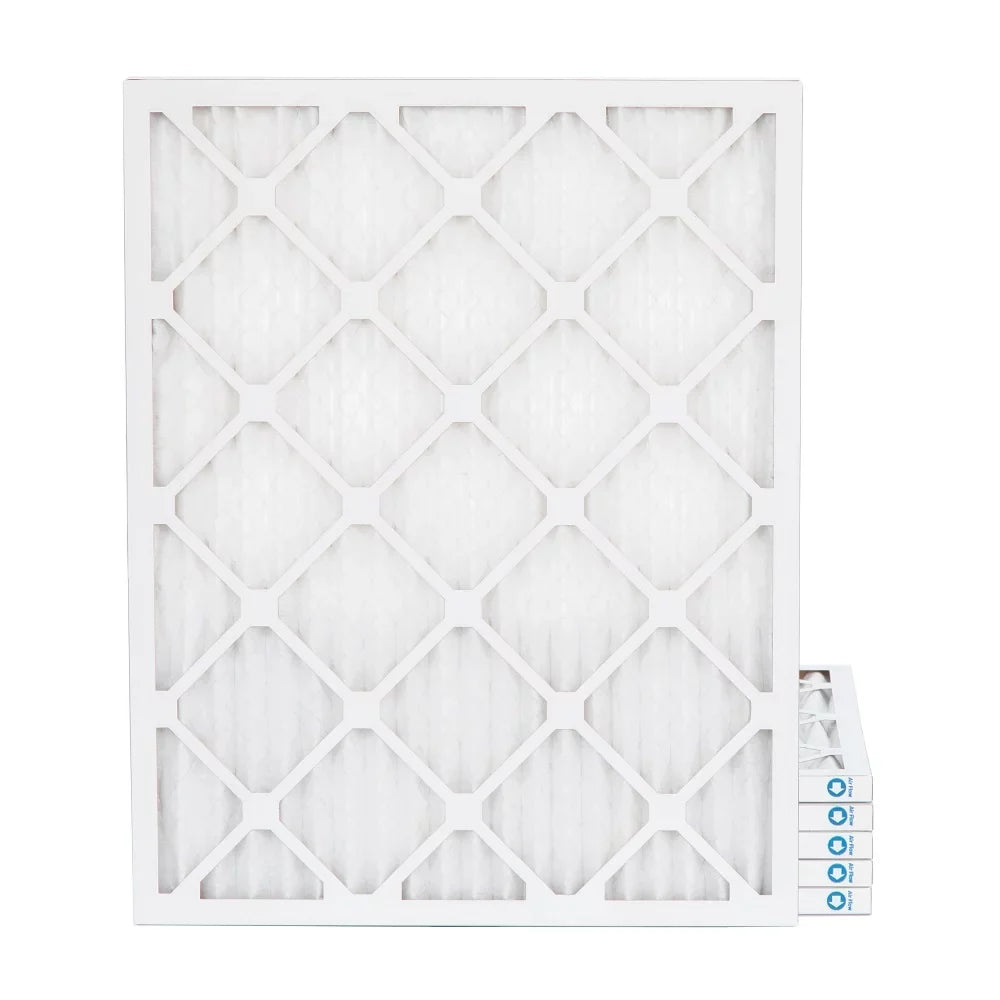 14x20x1  11,  1000 Pleated  Furnace 1" Air Filters by Pamlico. Quantity 6. Actual Size: 13-1/2 x 19-1/2 x 3/4