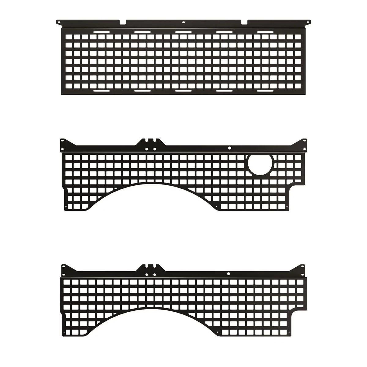 Putco 195401 Molle Panel Fits 17-21 Titan Fits select: 2017   S, 2019   //-4X/