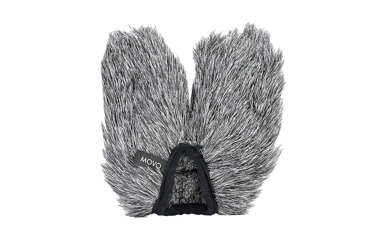 Movo -SM440 Furry Outdoor Microphone Windscreen Muff Custom Fit for Sennheiser  440 Compact Stereo Shotgun Microphone