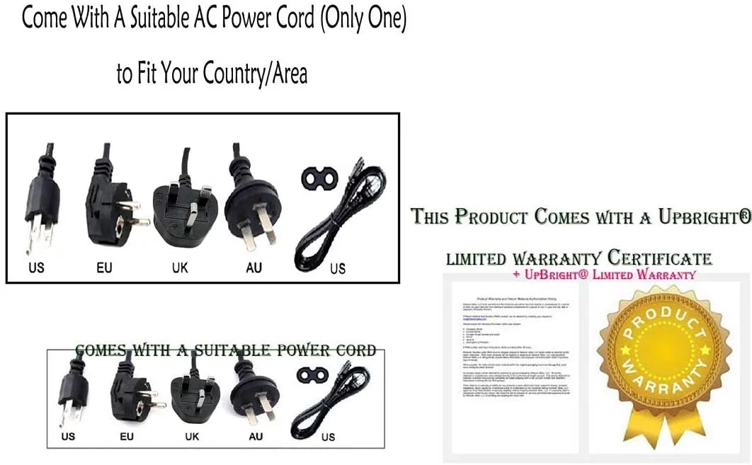 Adapter For Precor  524i  534i Rear Drive Elliptical Trainer Fitness Crosstrainer Power Supply Cord Cable Charger