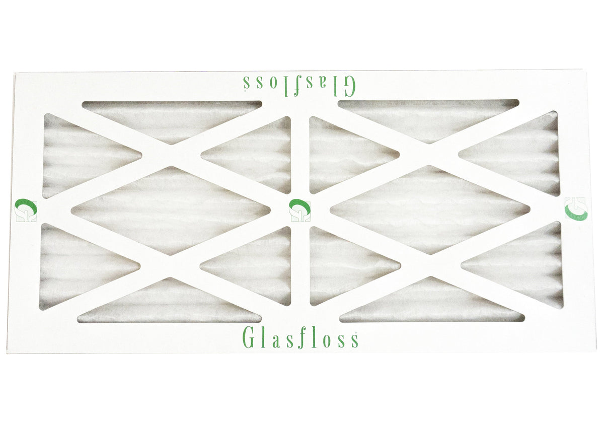 Glasfloss 10x30x1 -  13 -Qty:4 - Furnace Air Filter - Made in  (Actual Size: 9.5 x 29.5x7/8 inch)