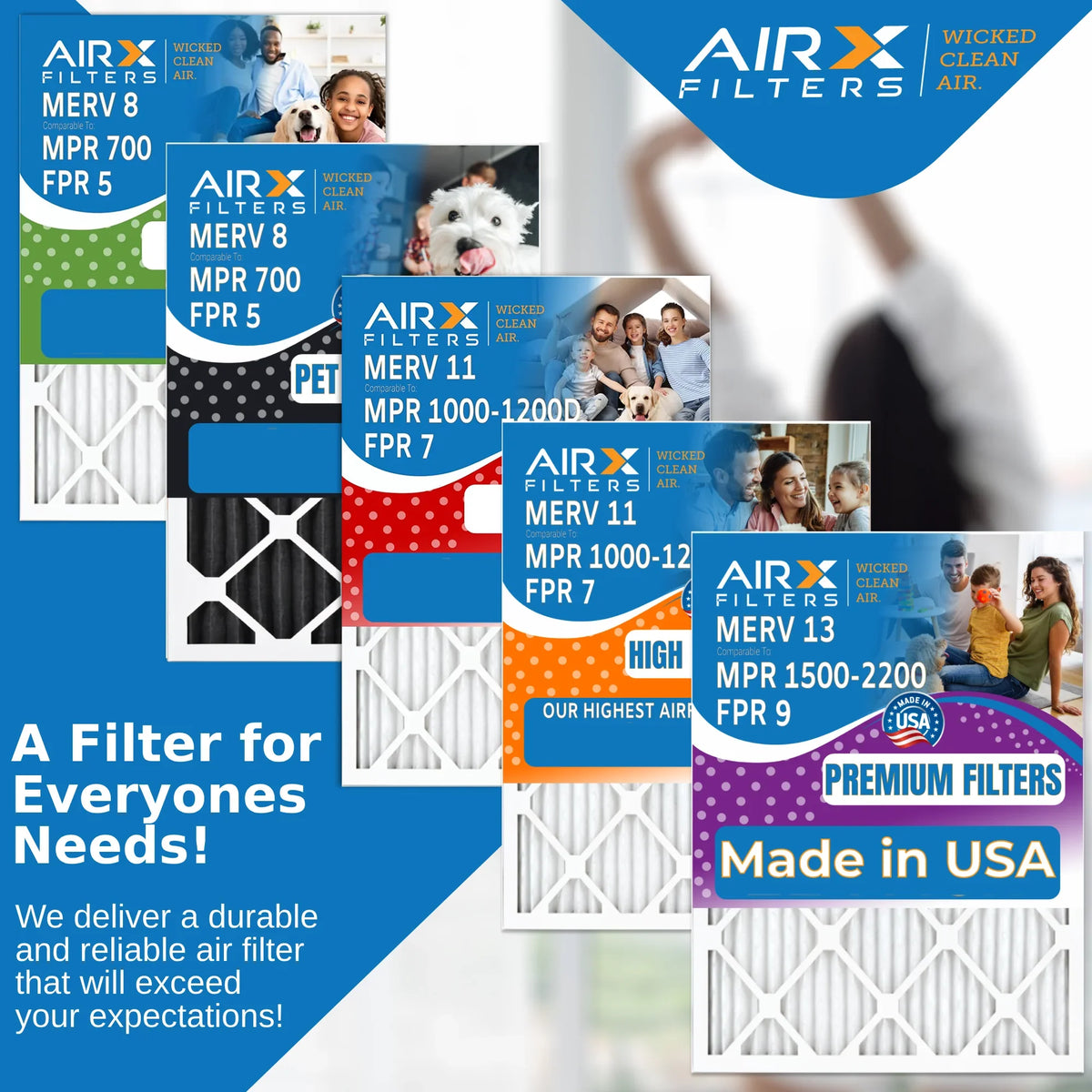 20x25x6 Air Filter  11 Comparable to  1000,  1200 &  7 Compatible with Aprilaire 201 Premium  Made 20x25x6 Furnace Filter 1 Single Filter by     .