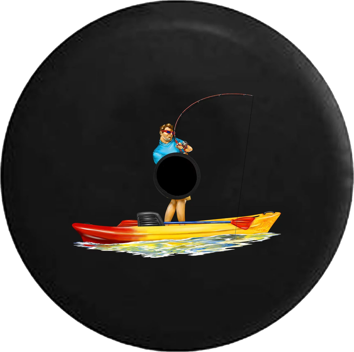2018 2019 Wrangler  Backup Camera Fishing Boat Casting Reeling Spare Tire Cover for Jeep  32 Inch