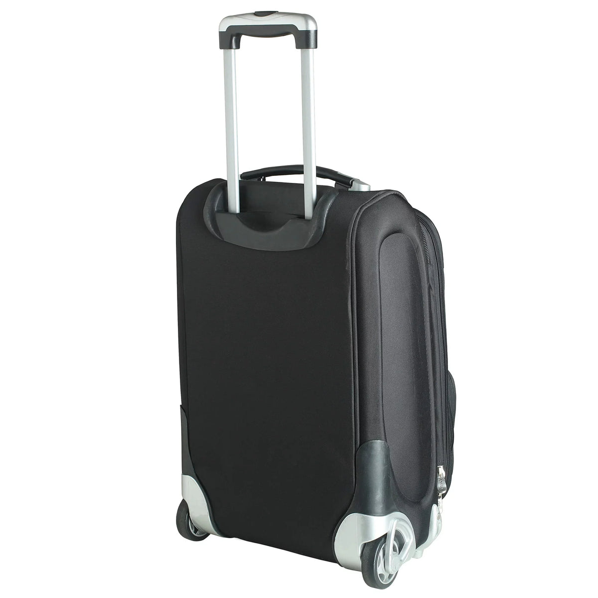 Black Auburn Tigers 21" Softside Rolling Carry-On Suitcase