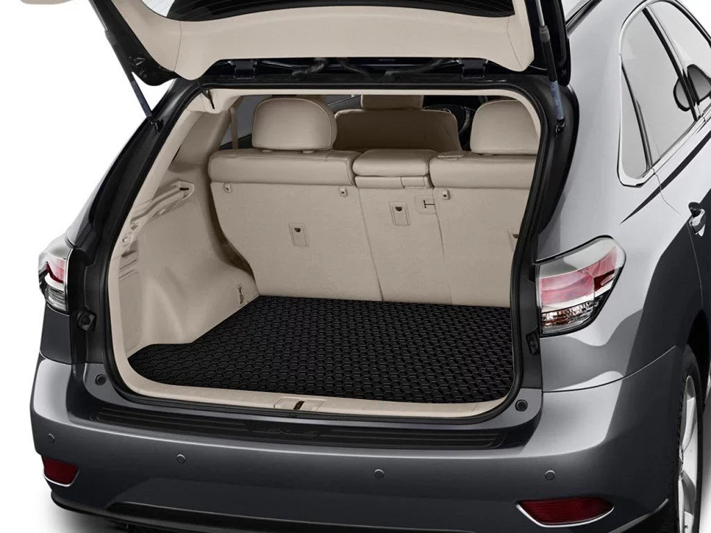 ToughPRO - Trunk Mat Compatible with  Camry - All Weather Heavy Duty (Made in ) - Black Rubber - 2013