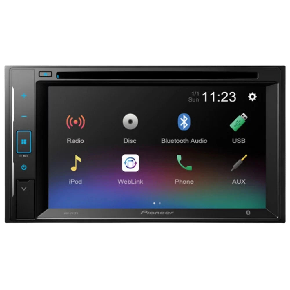 KIT2380 Bundle with Pioneer Multimedia  Car Stereo and Installation Kit - for 2006-2007 Isuzu i-350 / Bluetooth Touchscreen, Backup Camera, Double Din in-Dash Mounting Kit