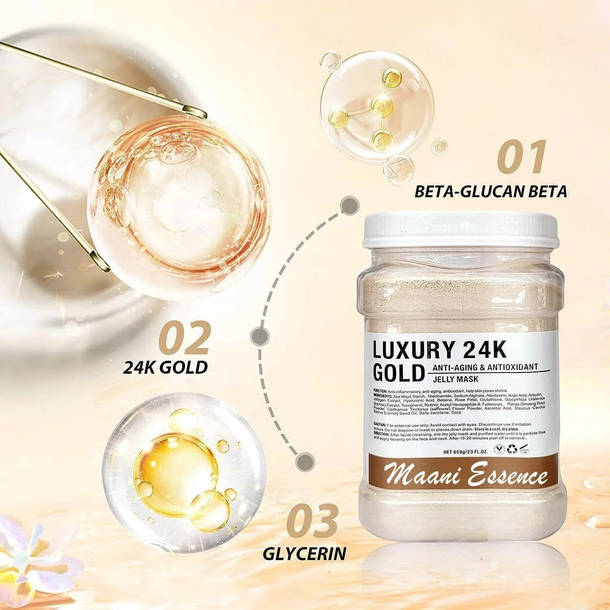 Jelly Mask Peel Off Face Masks SkinCare, Natural Gel Powder for Facial Mask, Professional hydrojelly Mask, Moisturizing & Hydrating 23 Fl Oz  Facial Skin Care Peel Off (2K )