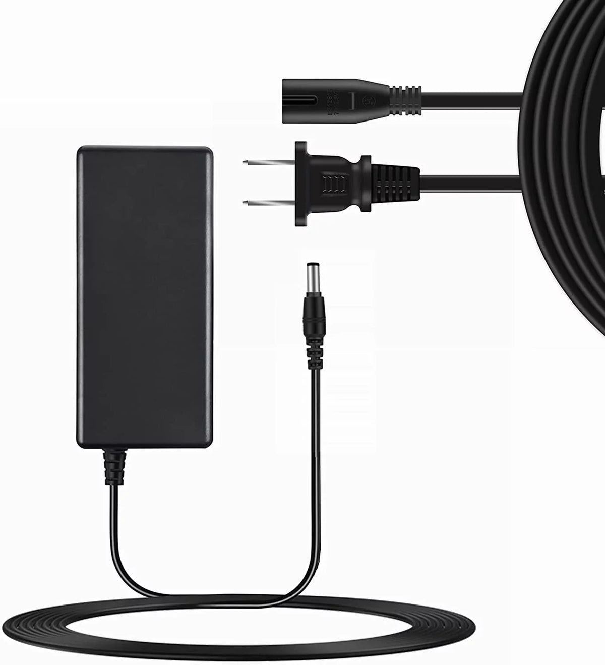 arrel Round Plug Tip  /  Adaper For Linksys Cisco Small Business SRW208P SRW208P-K9- 8-Ports PoE Managed Ethernet Switch Power Supply Cord Cable  Charger