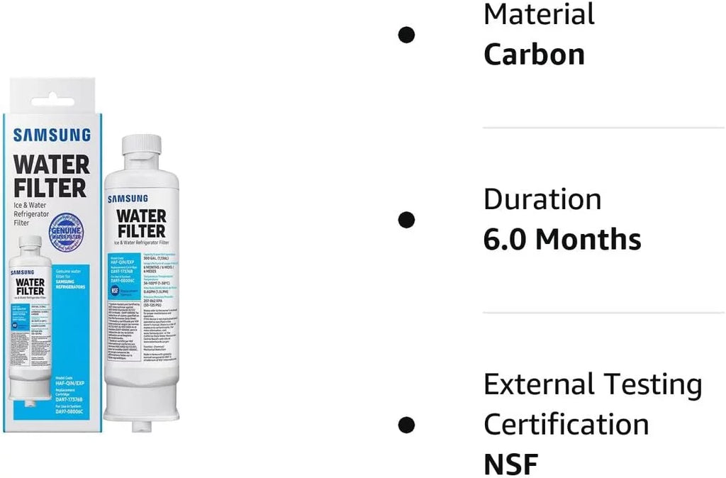 3 Pack Compatible With -/, DA97-17376B, DA97-08006C, - Refrigerator Water Filter