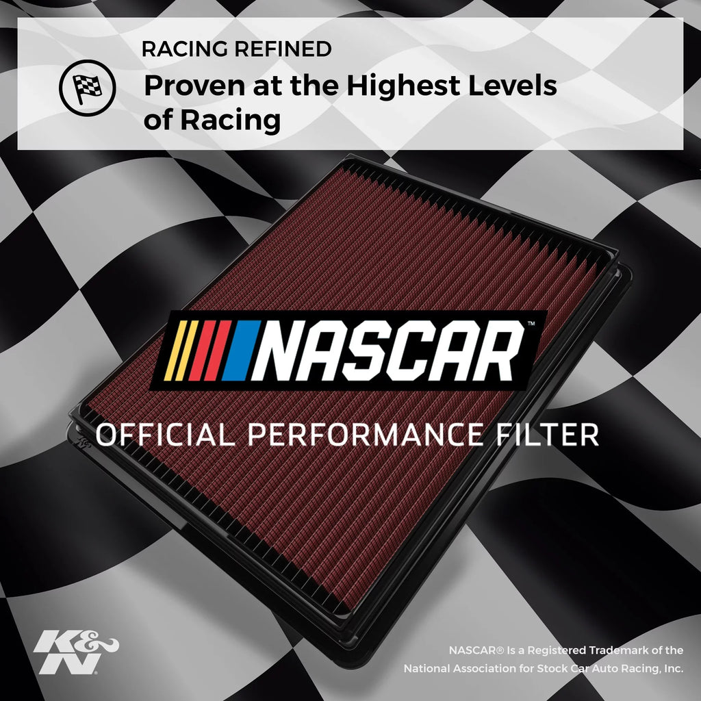 K&N Engine Air Filter: High Performance, Premium, Washable, Replacement Filter: 2013-2016  (Genesis Coupe), 33-2481