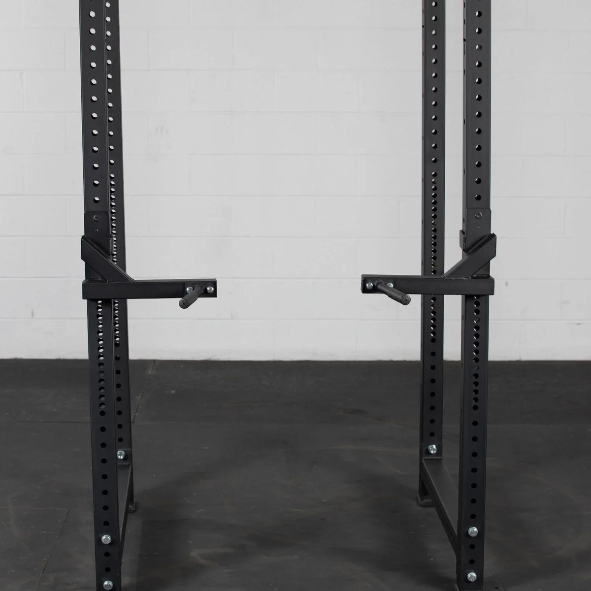 Titan Fitness X-3 Series Dip Bars, J-Hook Style Rack Mounted Dip Attachment, 880  Capacity, Fits 3” X 3” Tubular Steel